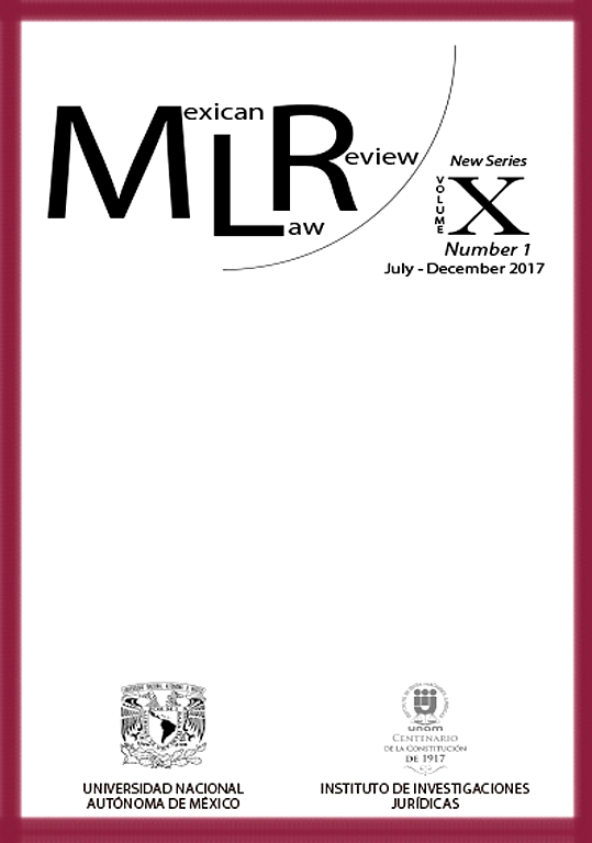 Go to journal home page - Mexican Law Review